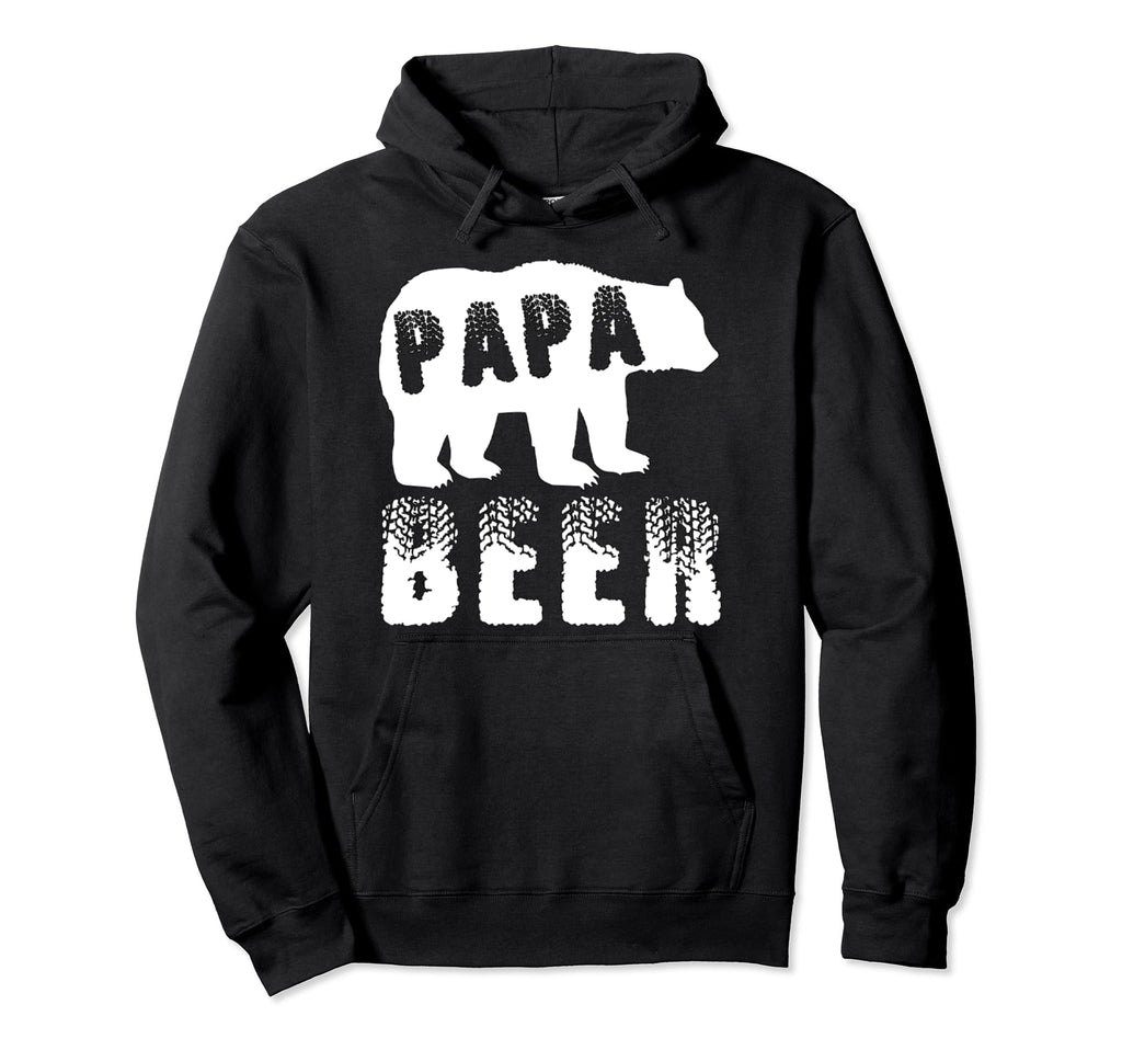 Papa Beer Bear Best Dad Funny Dad Joke Hoodie - Streetwear Style for Adults - T-Shirt, Sweatshirt, Hoodie