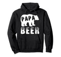 Papa Beer Bear Best Dad Funny Dad Joke Hoodie - Streetwear Style for Adults - T-Shirt, Sweatshirt, Hoodie