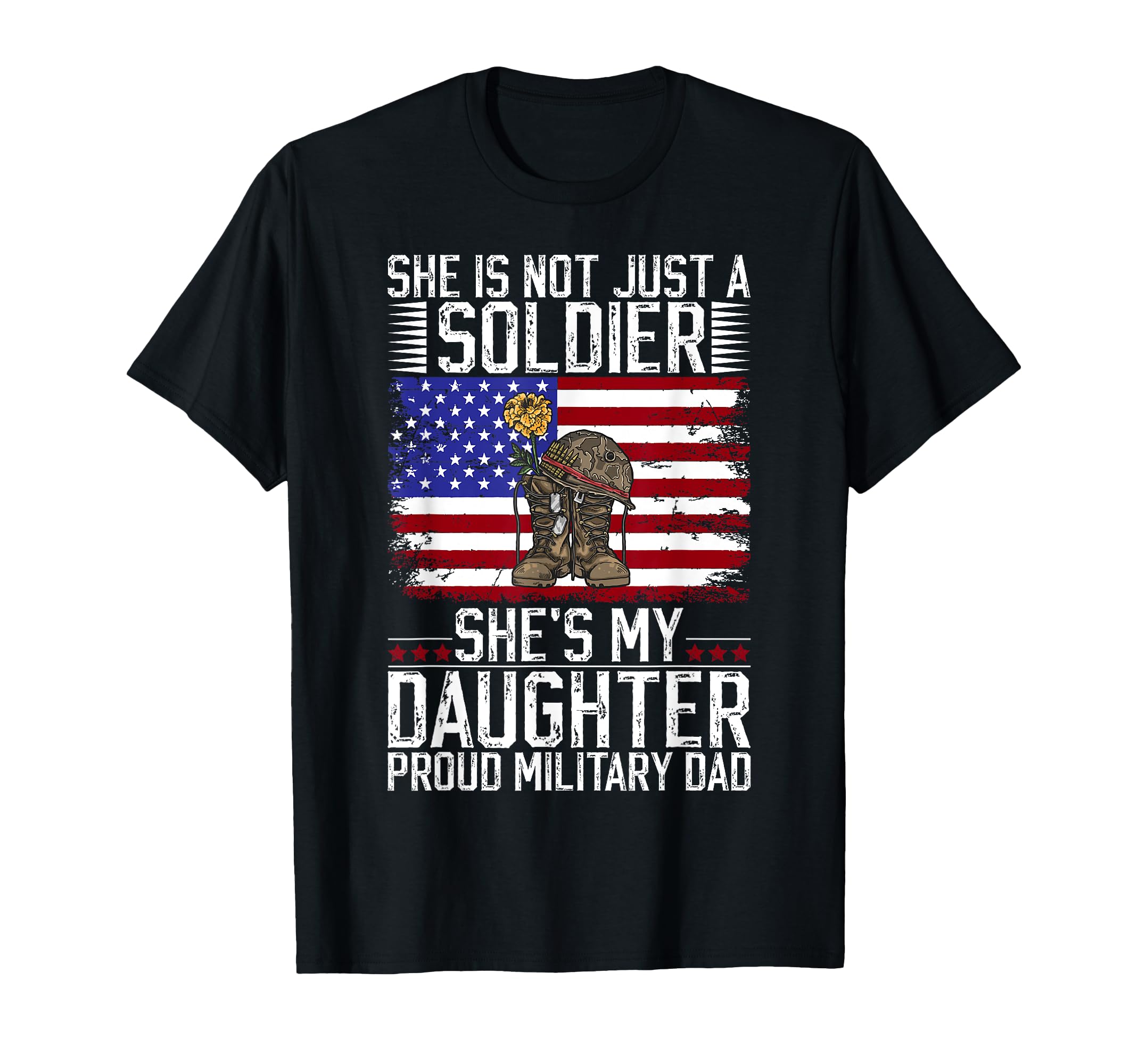 My Daughter Proud Military Dad T-Shirt - Novelty Apparel Men Women - T-Shirt, Sweatshirt, Hoodie