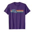 Monster Truck Horizontal Stripes Lines T-Shirt - Minimalist Print Men Women - T-Shirt, Sweatshirt, Hoodie