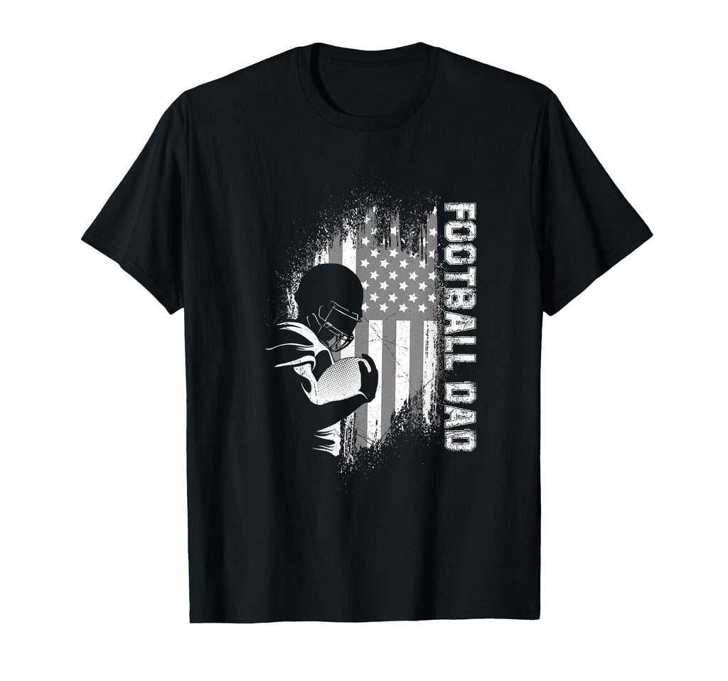 Football Dad American Football T-Shirt - Fun Novelty Design Men Women - T-Shirt, Sweatshirt, Hoodie