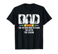 Dad Vietnam Veteran Myth Legend T-Shirt - Custom Art Print Men Women - T-Shirt, Sweatshirt, Hoodie