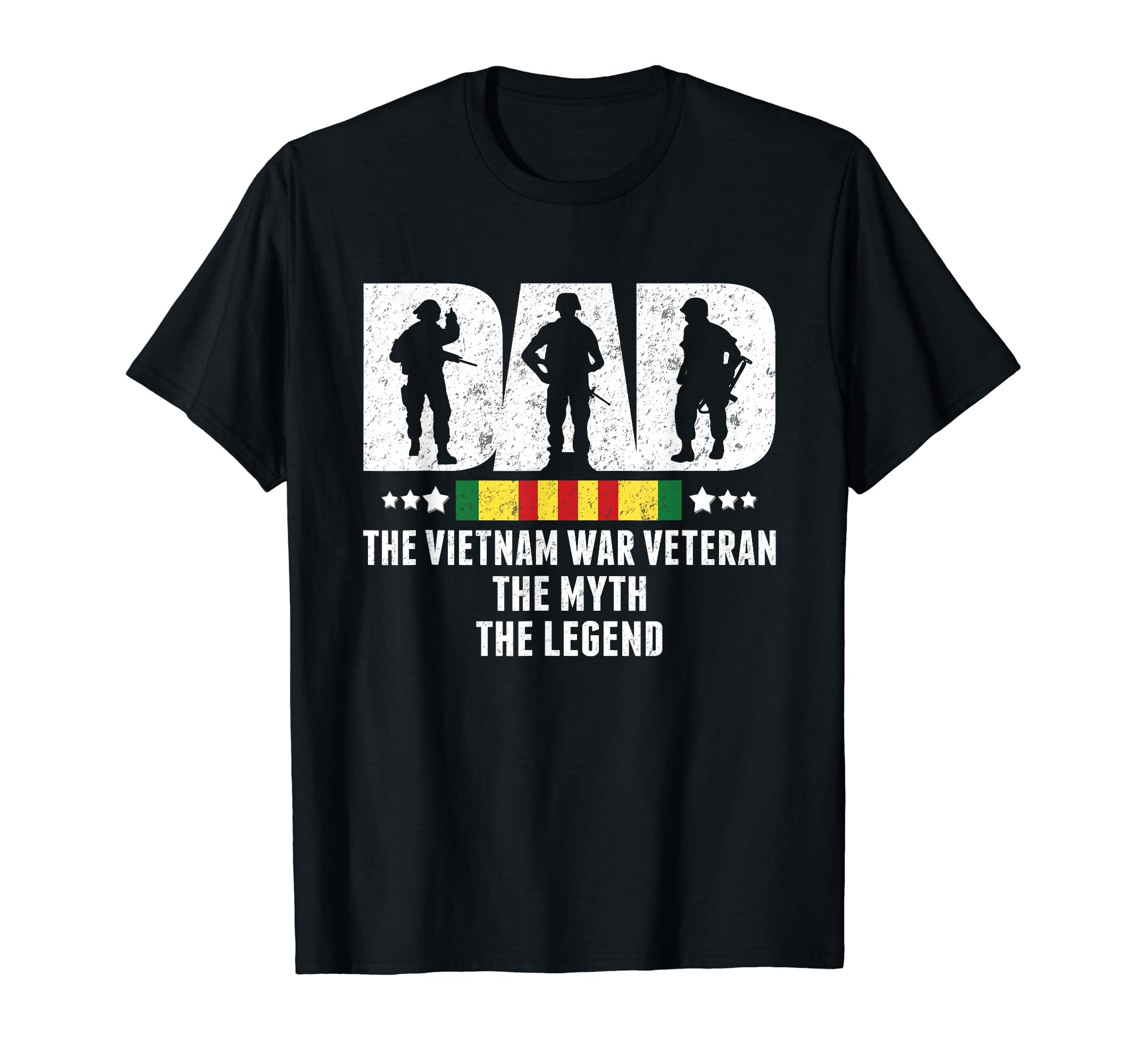 Dad Vietnam Veteran Myth Legend T-Shirt - Custom Art Print Men Women - T-Shirt, Sweatshirt, Hoodie