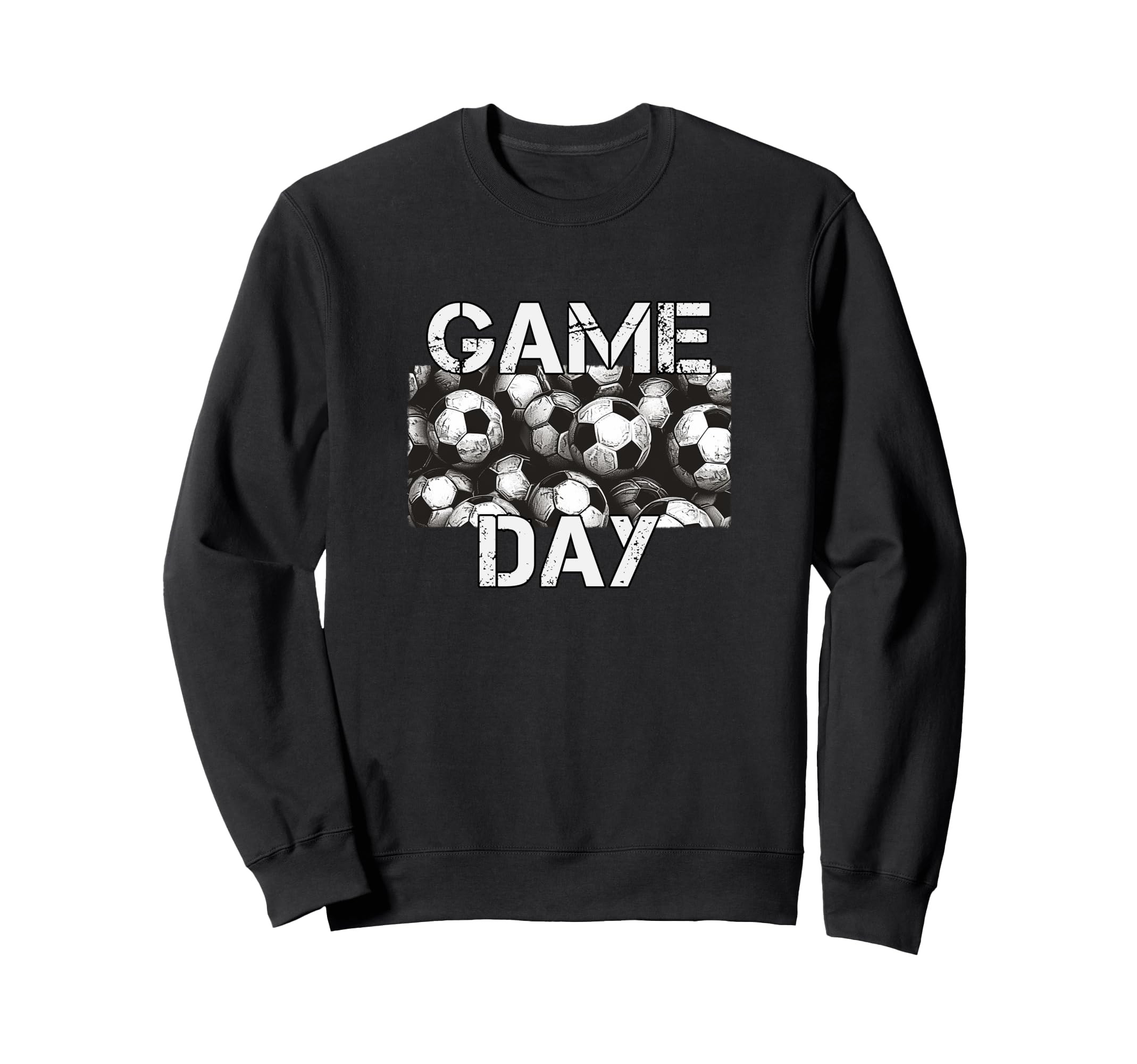 Game Day Soccer Player Sports Soccer Sweatshirt - Graphic Print for Adults - T-Shirt, Sweatshirt, Hoodie