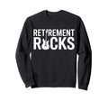 Retirement Rocks Acoustic Guitar Old Sweatshirt - Trendy Graphic Men Women - T-Shirt, Sweatshirt, Hoodie