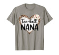 Ball Nana Leopard Heart Ball Mom T-Shirt - Unique Graphic Men Women - T-Shirt, Sweatshirt, Hoodie