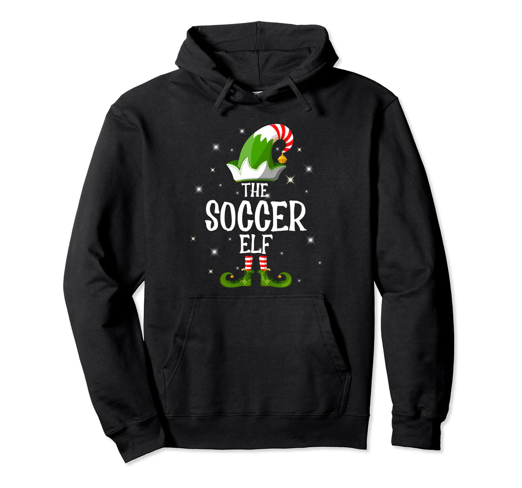 Soccer Elf Family Matching Group Hoodie - Minimalist Print Unisex - T-Shirt, Sweatshirt, Hoodie