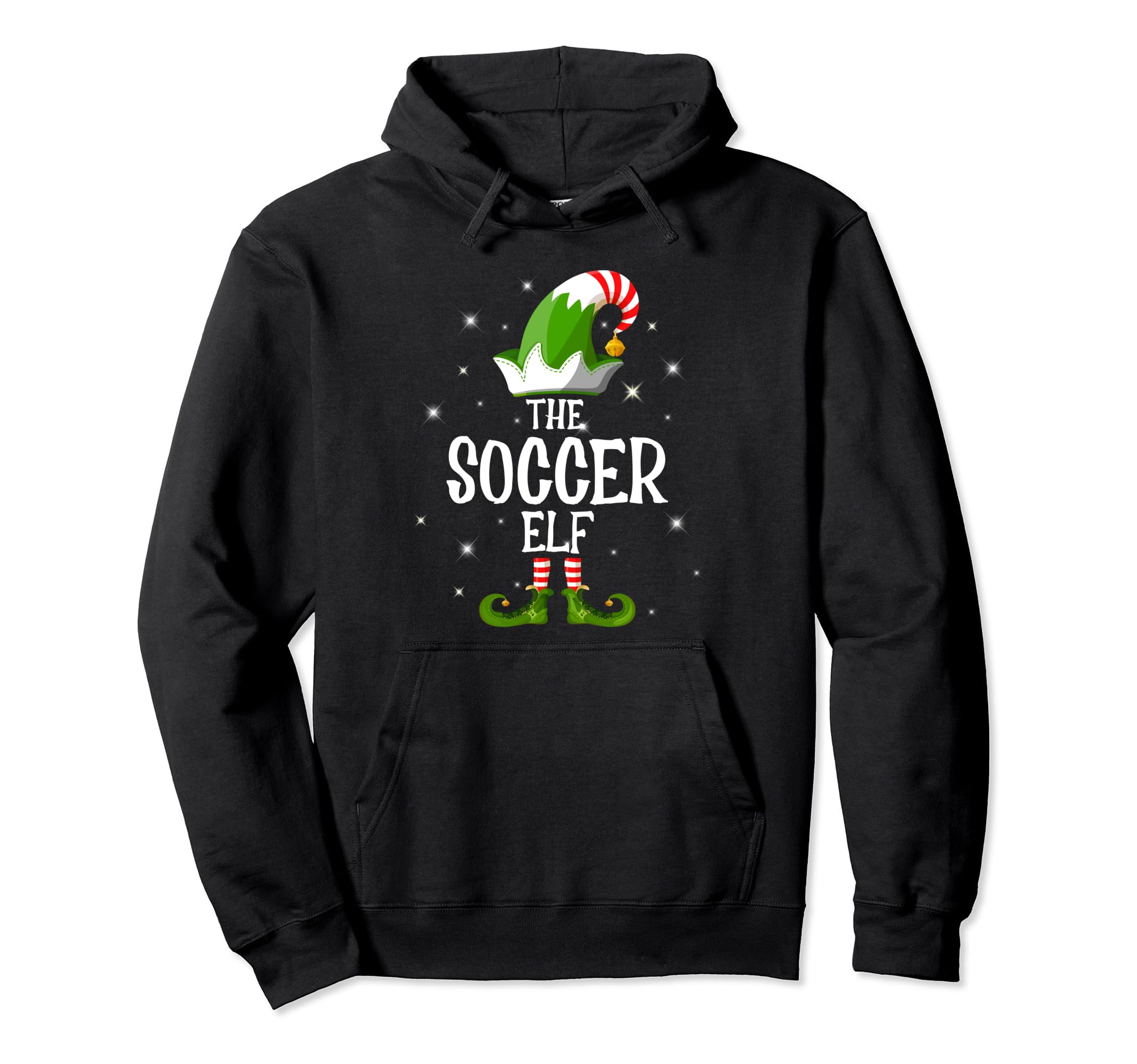 Soccer Elf Family Matching Group Hoodie - Minimalist Print Unisex - T-Shirt, Sweatshirt, Hoodie
