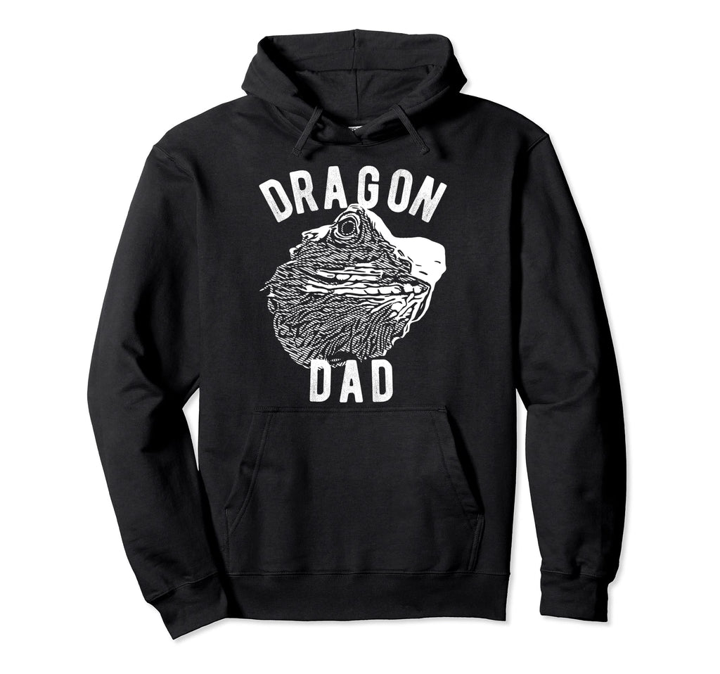 Tiny Dinosaur Lizard Reptile Bearded Hoodie - Trendy Graphic Men Women - T-Shirt, Sweatshirt, Hoodie