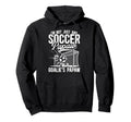 Im Soccer Goalie Papaw Soccer Hoodie - Minimalist Print for Adults - T-Shirt, Sweatshirt, Hoodie
