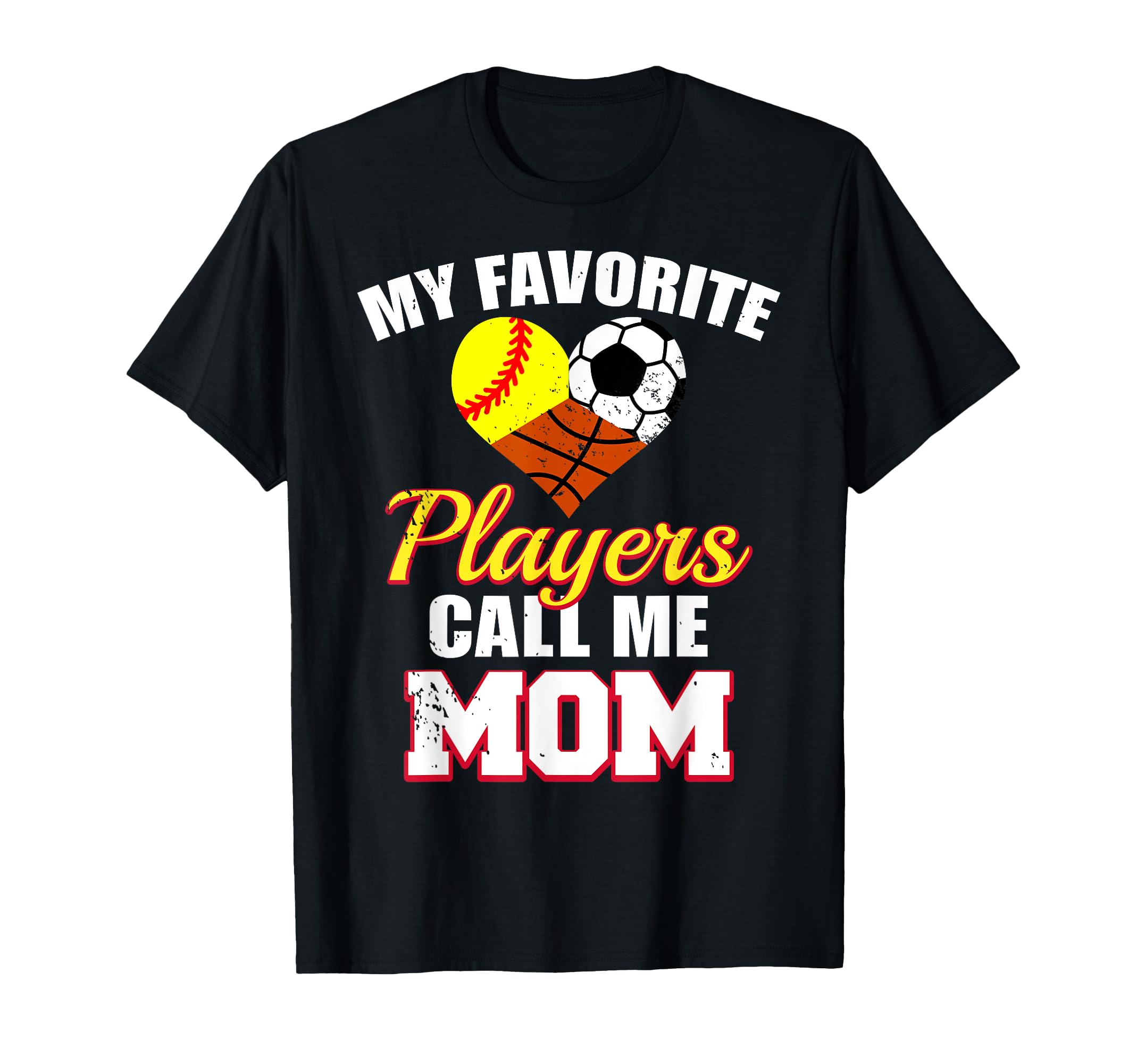 My Favorite Players Call Me Mom T-Shirt - Aesthetic Graphic Men Women - T-Shirt, Sweatshirt, Hoodie