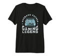 Mens Husband Father Gaming Legend Funny T-Shirt - Unique Graphic Men Women - T-Shirt, Sweatshirt, Hoodie