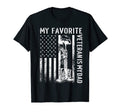 Father Veterans Day My Favorite T-Shirt - Minimalist Print Men Women - T-Shirt, Sweatshirt, Hoodie