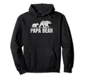 Bear Lover Dad Daddy Distressed Papa Hoodie - Novelty Apparel Men Women - T-Shirt, Sweatshirt, Hoodie
