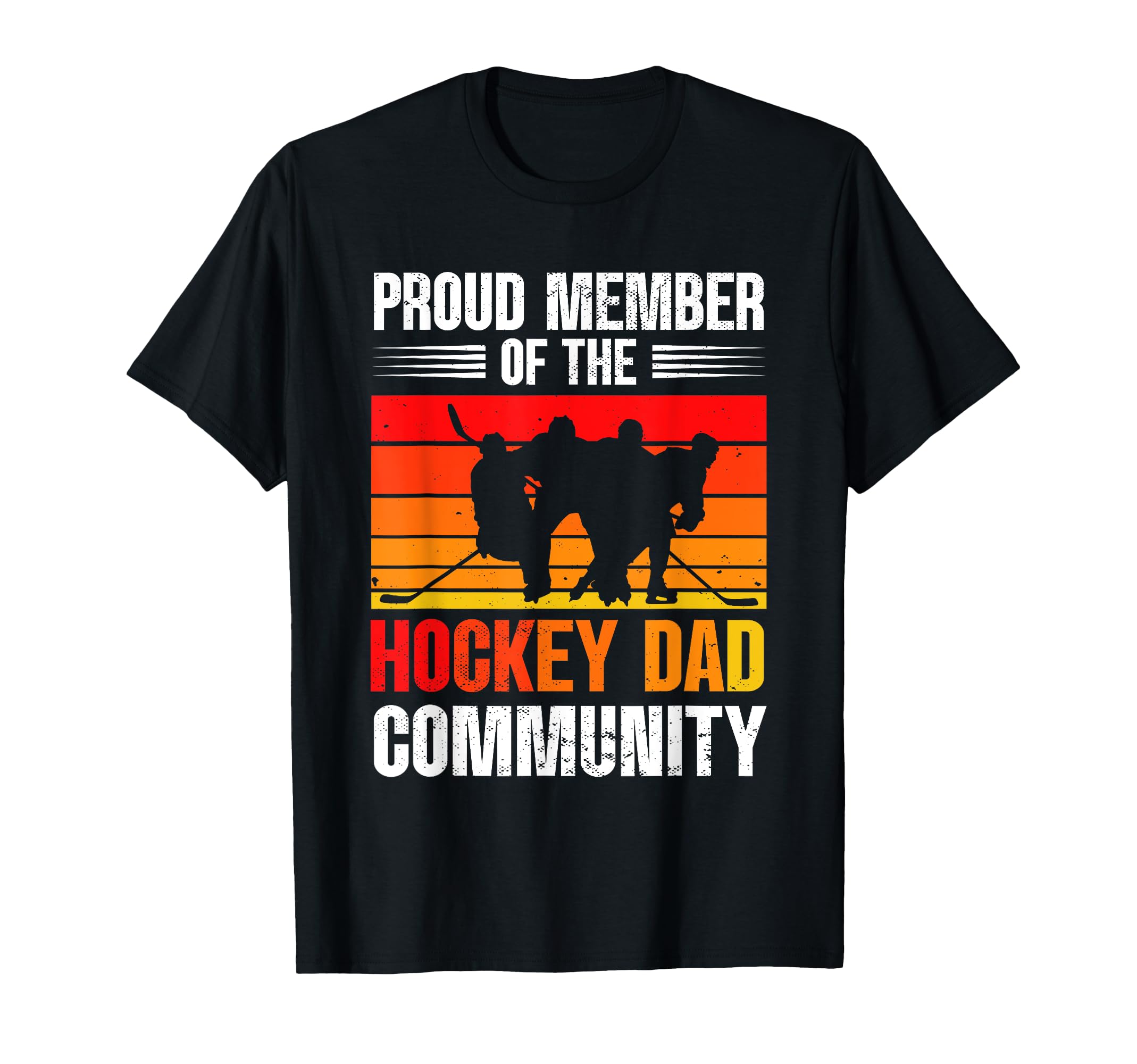 Hockey Dad Gift T-Shirt - Aesthetic Graphic Unisex - T-Shirt, Sweatshirt, Hoodie
