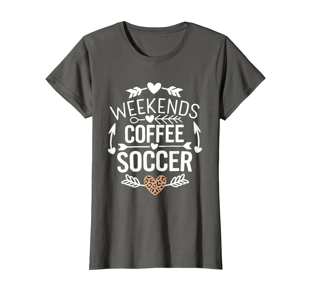 Weekends Coffee And Soccer Mom Life T-Shirt - Graphic Print for Adults - T-Shirt, Sweatshirt, Hoodie