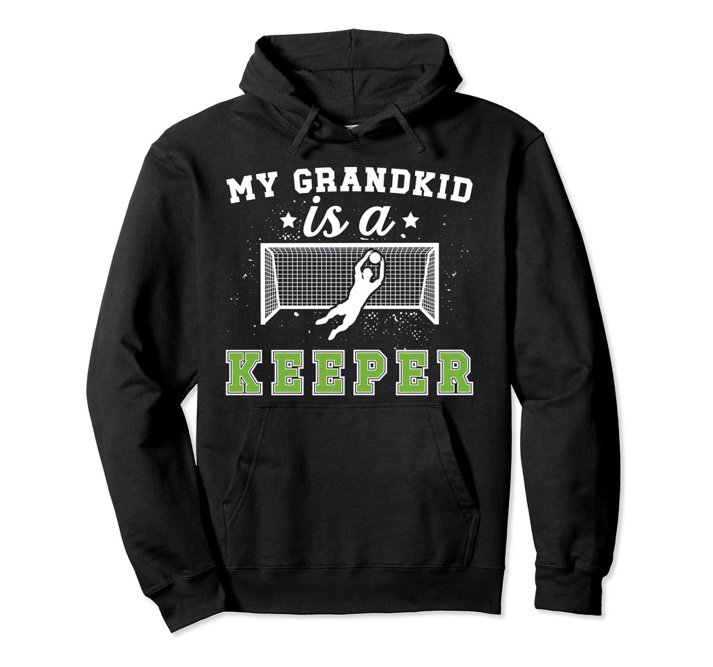 Proud Soccer Goalkeeper Grandpa Hoodie - Minimalist Print for Adults - T-Shirt, Sweatshirt, Hoodie