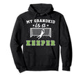 Proud Soccer Goalkeeper Grandpa Hoodie - Minimalist Print for Adults - T-Shirt, Sweatshirt, Hoodie