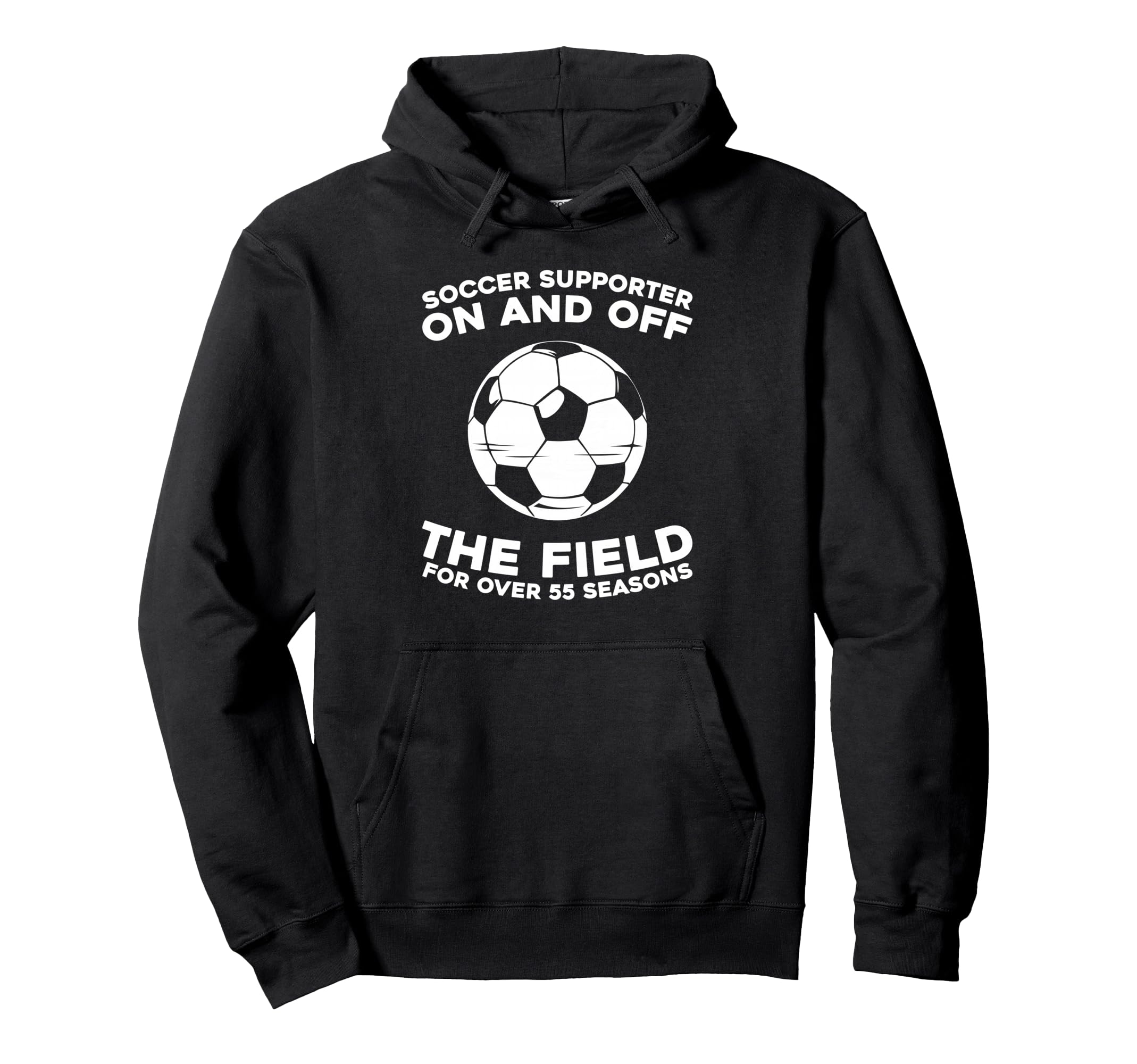 55 Years Old Player Sports Team Hoodie - Fun Novelty Design Men Women - T-Shirt, Sweatshirt, Hoodie