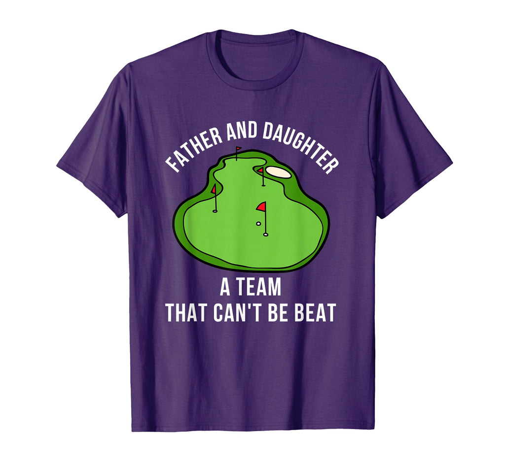 Fathers Day Dad Daughter Golf Buddies T-Shirt - Unique Graphic for Adults - T-Shirt, Sweatshirt, Hoodie