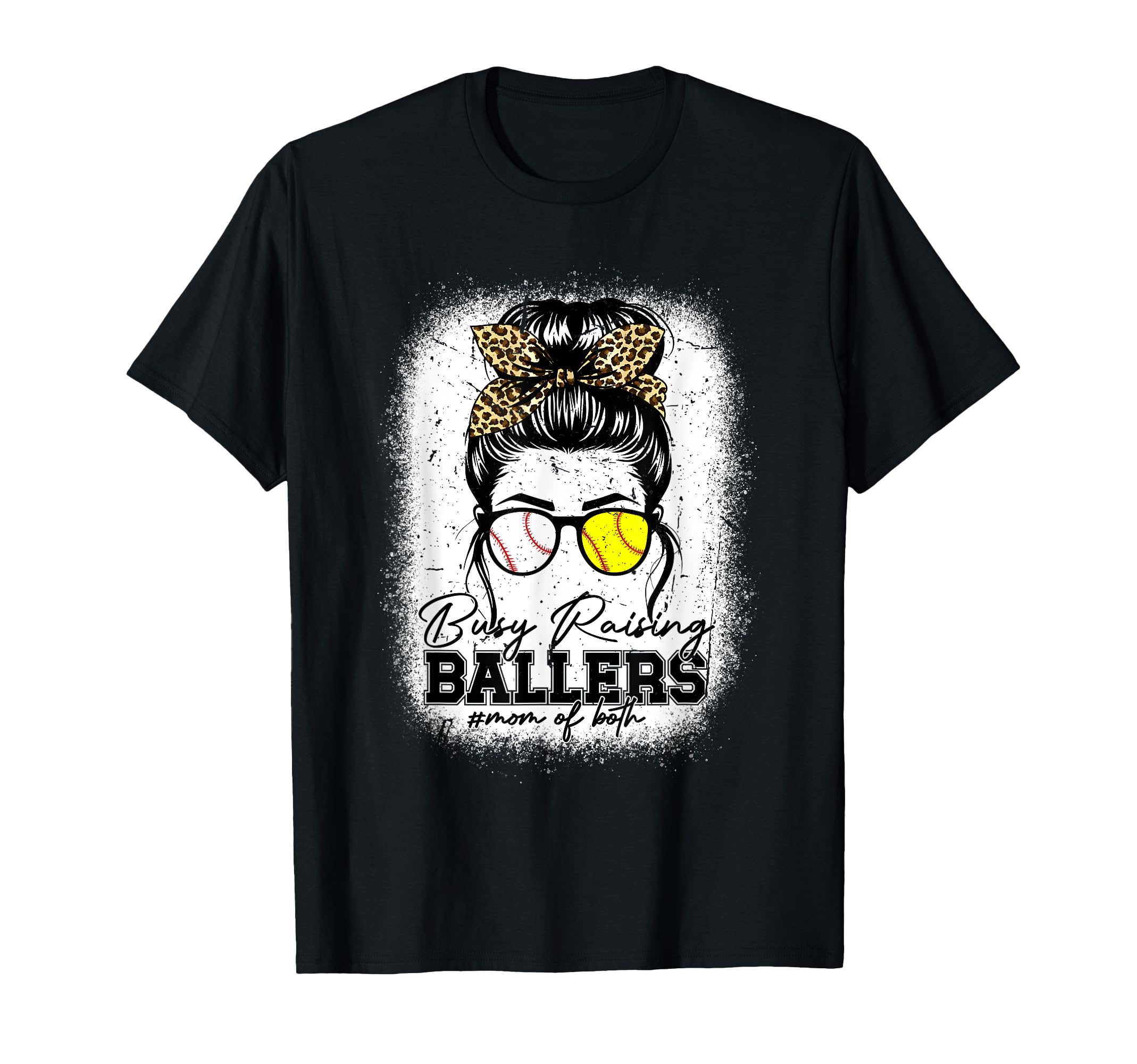 Busy Raising Ballers Baseball Softball T-Shirt - Novelty Apparel Men Women - T-Shirt, Sweatshirt, Hoodie