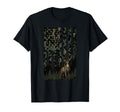 Camo Deer American Flag Hunting T-Shirt - Aesthetic Graphic for Adults - T-Shirt, Sweatshirt, Hoodie