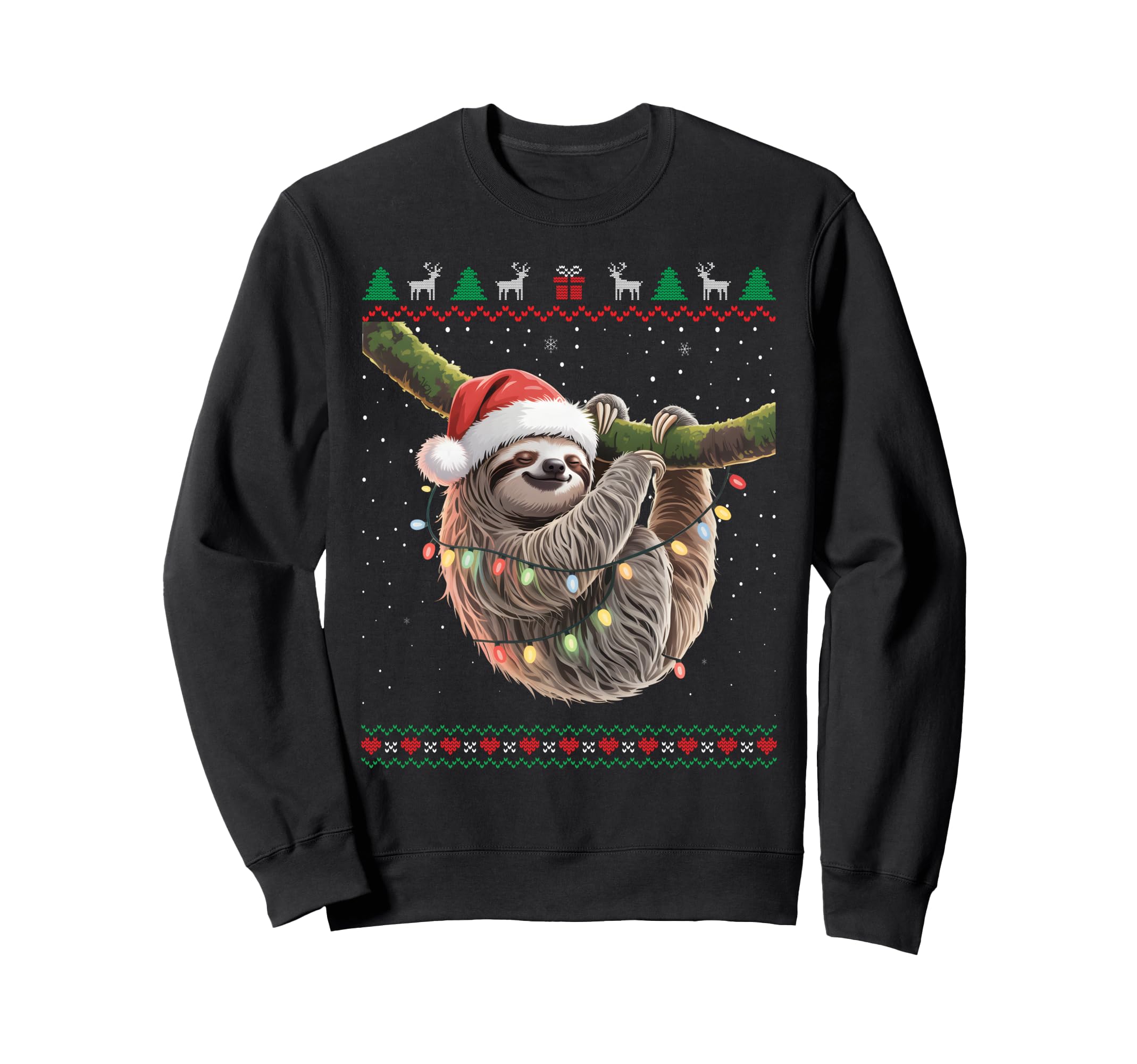 Sloth Funny Ugly Sweatshirt - Graphic Print Men Women - T-Shirt, Sweatshirt, Hoodie