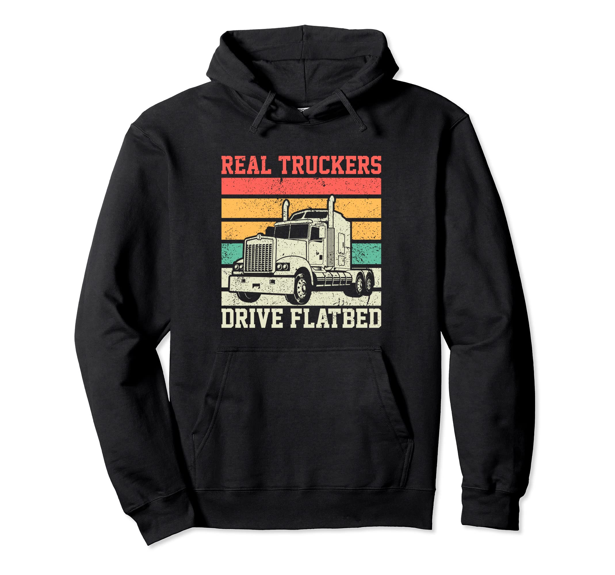 Truck Driver Trucker Freighter Delivery Hoodie - Minimalist Print Unisex - T-Shirt, Sweatshirt, Hoodie