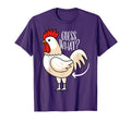Guess What Chicken Butt Funny Chicken T-Shirt - Novelty Apparel Men Women - T-Shirt, Sweatshirt, Hoodie