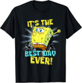 Spongebob It's The Best Day Ever! Birthday Kids - Adult & Kids T-Shirts, Sweatshirts & Hoodies apparel design preview 1