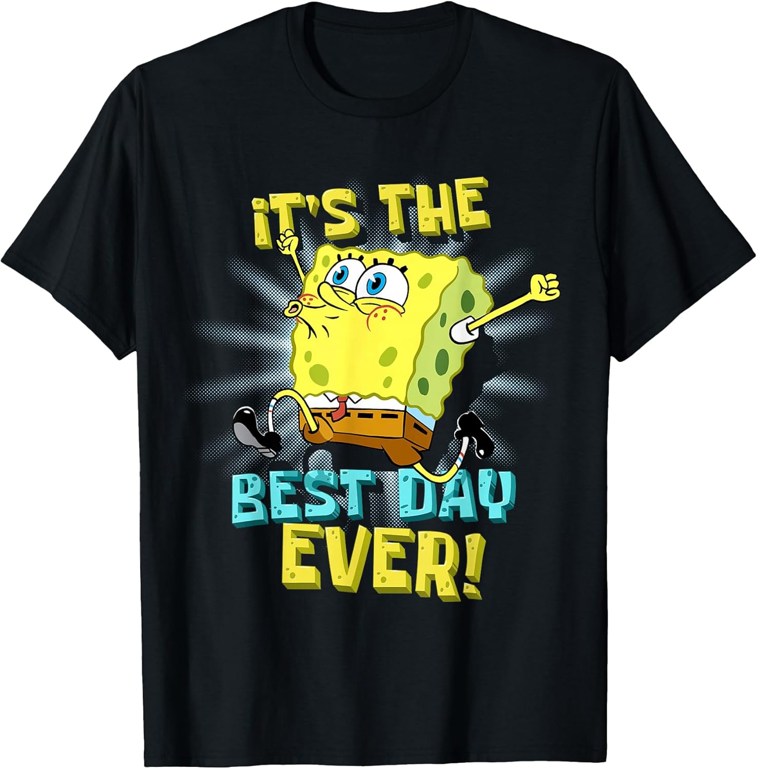 Spongebob It's The Best Day Ever! Birthday Kids - Adult & Kids T-Shirts, Sweatshirts & Hoodies apparel design preview 1