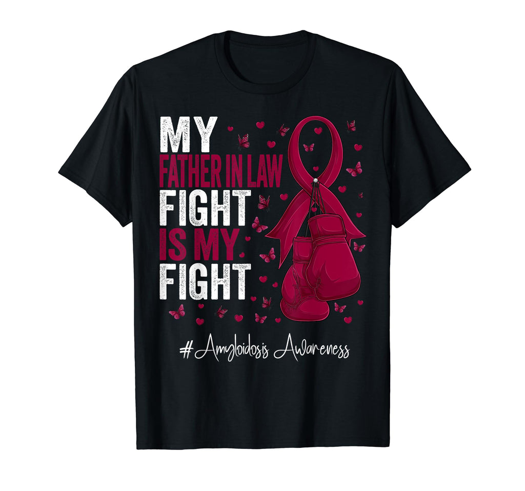 Burgundy Ribbon Father Law T-Shirt - Fun Novelty Design for Adults - T-Shirt, Sweatshirt, Hoodie