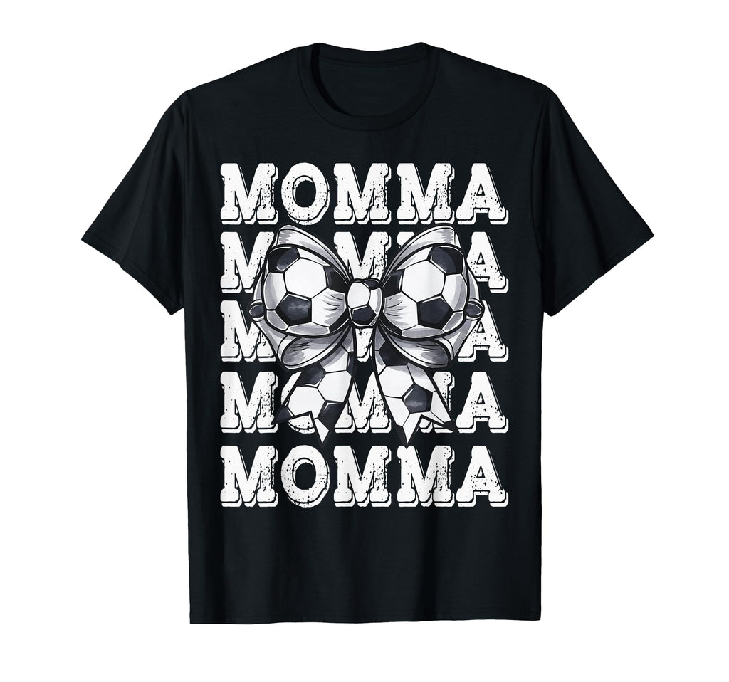 Coquette Soccer Momma Matching T-Shirt - Streetwear Style for Adults - T-Shirt, Sweatshirt, Hoodie