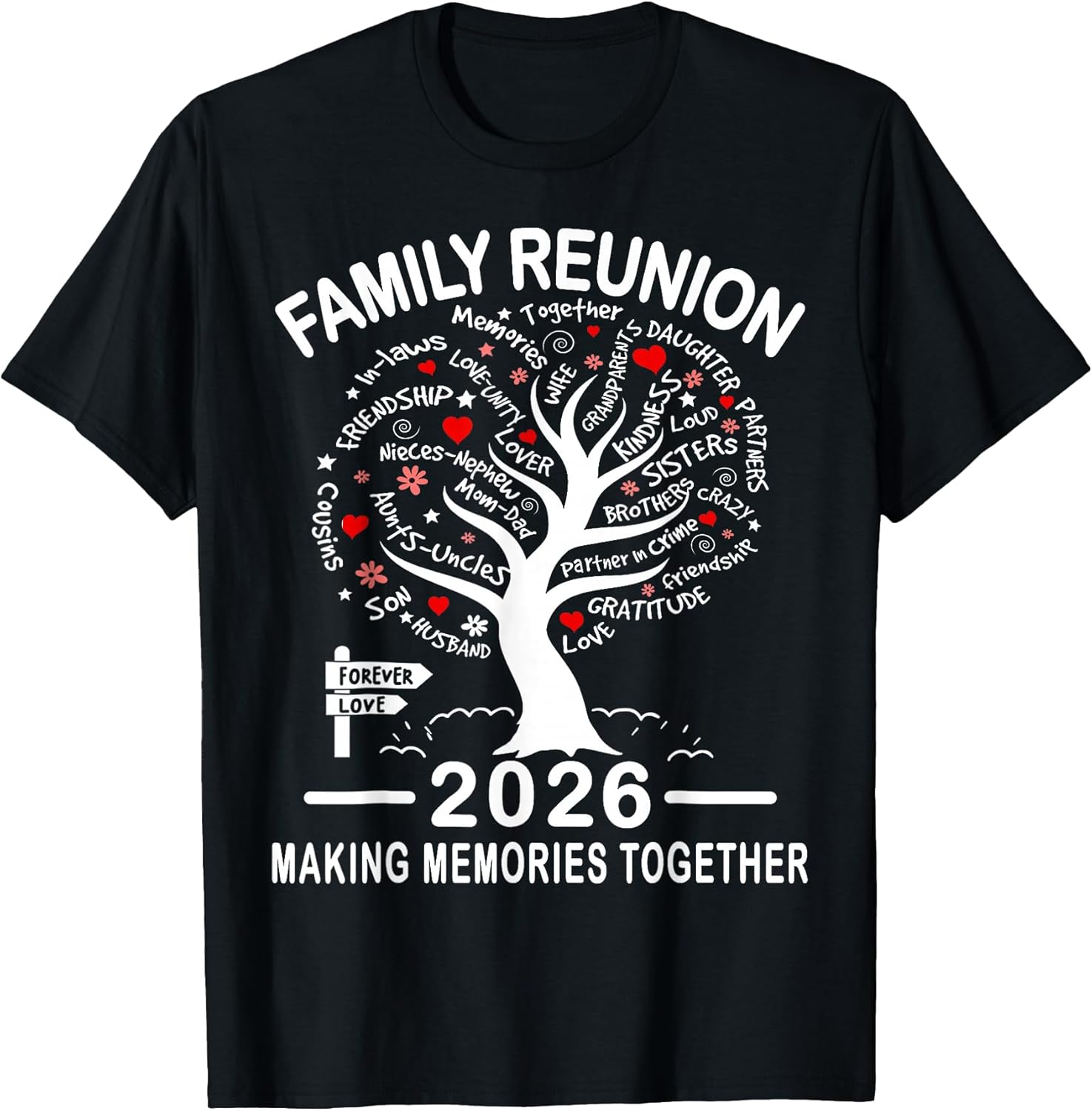 Making Memories Family Matching Group Reunion 2026 - Adult & Kids T-Shirts, Sweatshirts & Hoodies apparel design preview 1