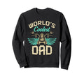 Worlds Coolest Dad Motorcycle Sweatshirt - Streetwear Style Men Women - T-Shirt, Sweatshirt, Hoodie