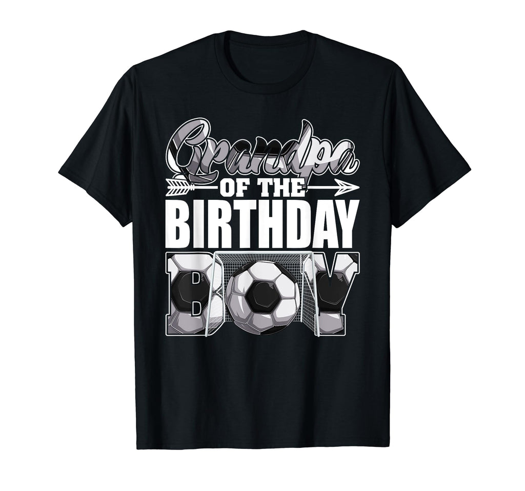 Grandpa Birthday Soccer Matching T-Shirt - Fun Novelty Design for Adults - T-Shirt, Sweatshirt, Hoodie