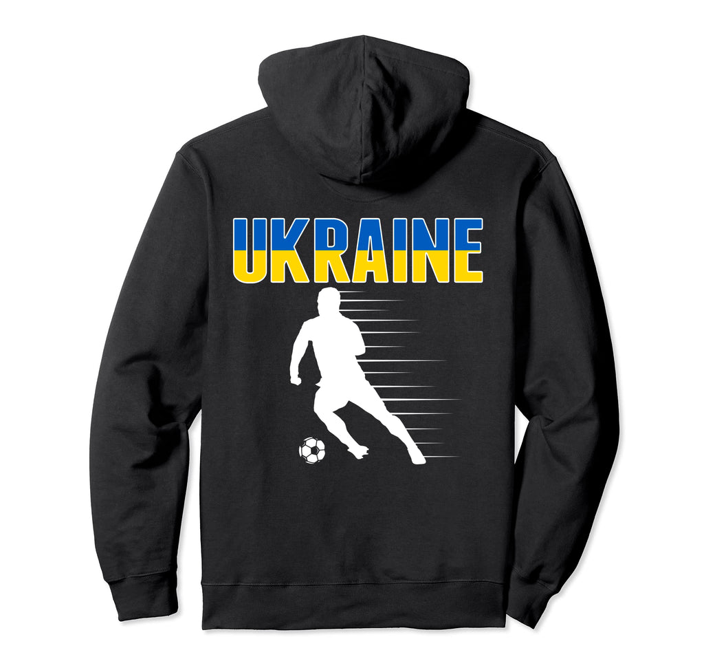 Ukraine Soccer Lovers Jersey Ukrainian Hoodie - Trendy Graphic for Adults - T-Shirt, Sweatshirt, Hoodie