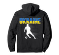 Ukraine Soccer Lovers Jersey Ukrainian Hoodie - Trendy Graphic for Adults - T-Shirt, Sweatshirt, Hoodie