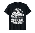 Proud Brother Teenager 13Th Birthday T-Shirt - Aesthetic Graphic Unisex - T-Shirt, Sweatshirt, Hoodie
