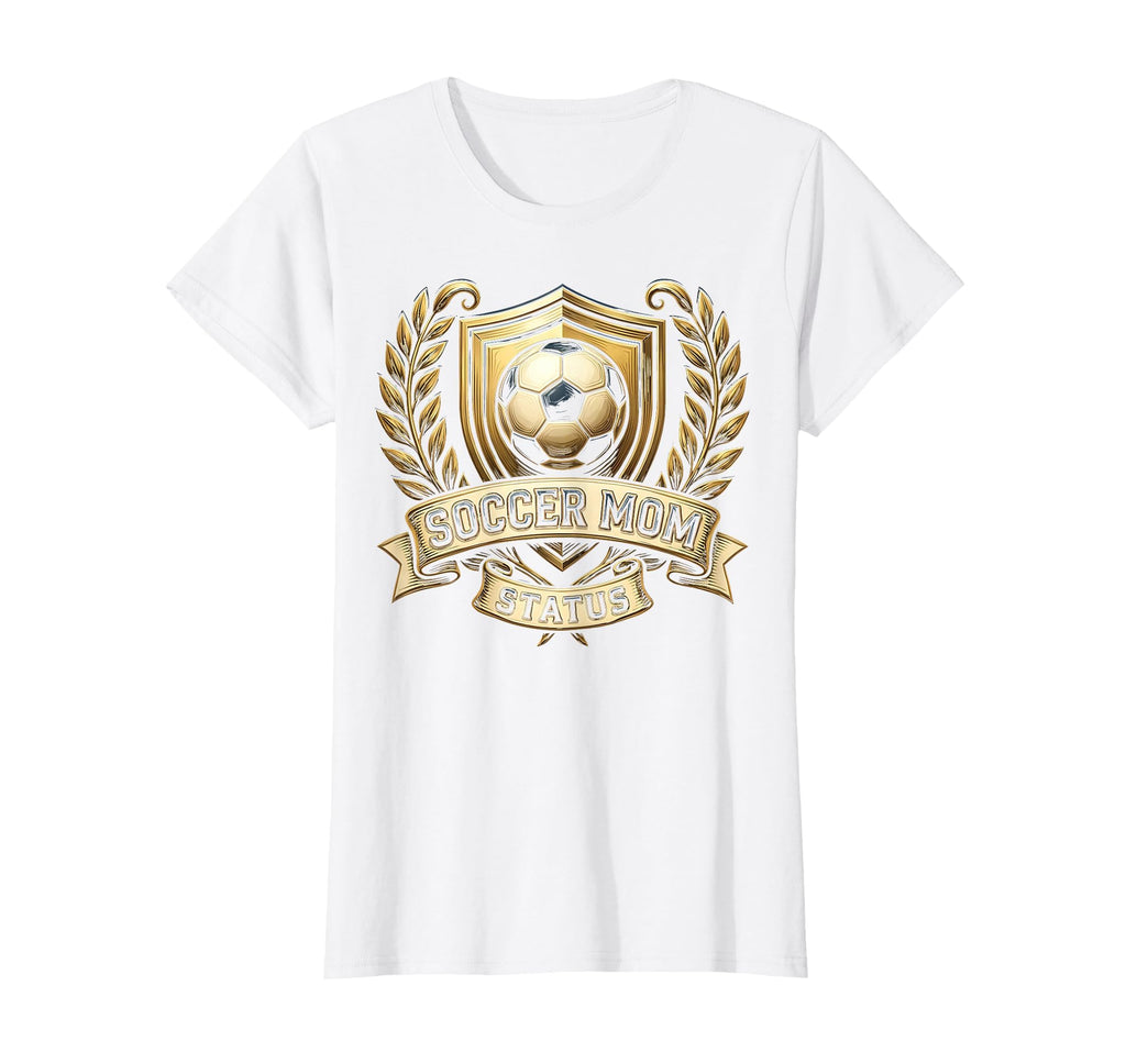 Soccer Mom Status Proud Sports Mom T-Shirt - Minimalist Print Men Women - T-Shirt, Sweatshirt, Hoodie