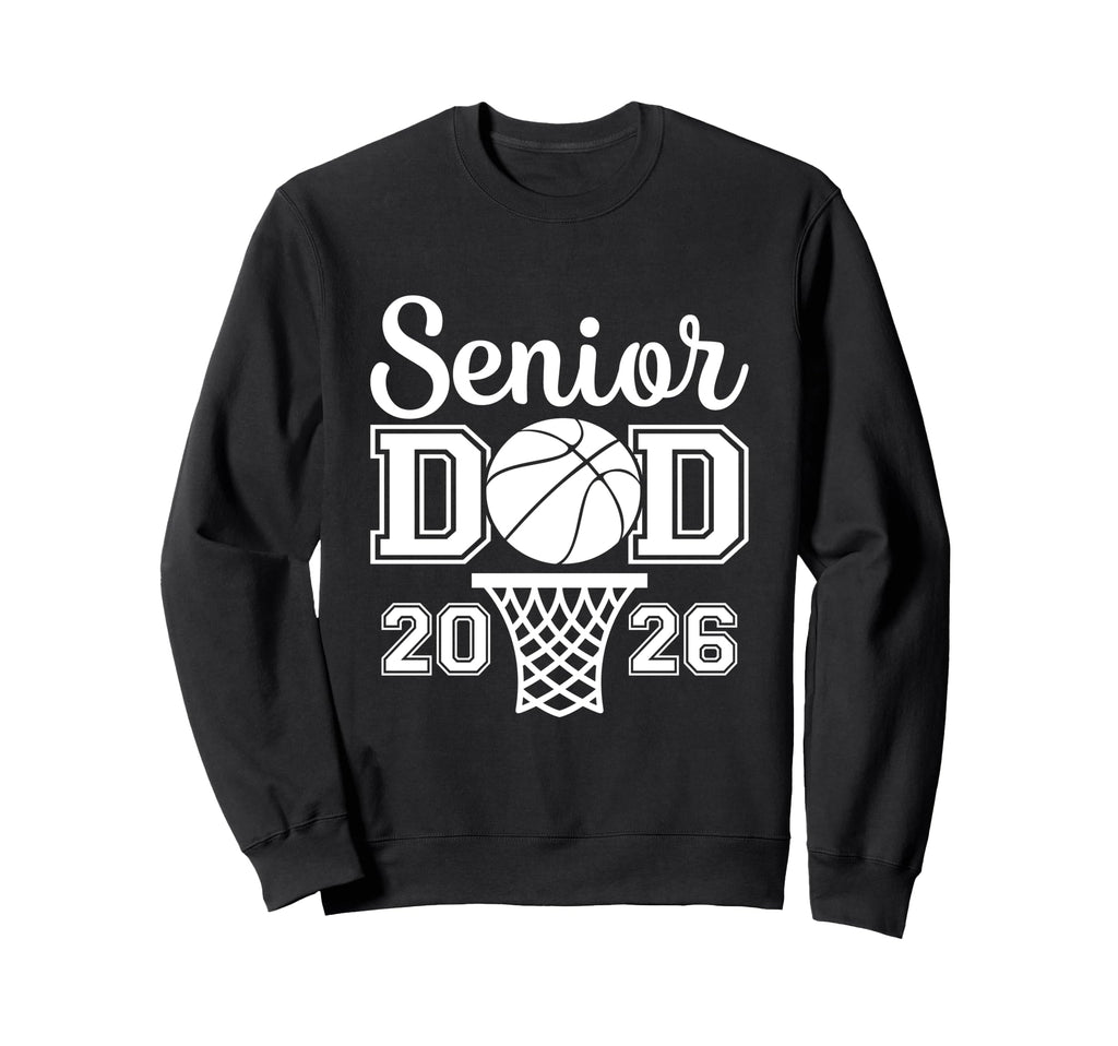 Proud Dad 2026 Senior Graduate Sweatshirt - Graphic Print Unisex - T-Shirt, Sweatshirt, Hoodie