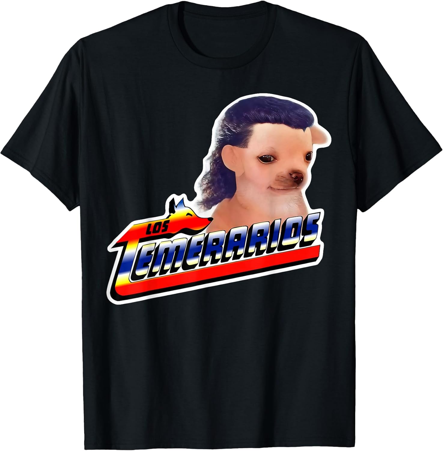Los Temerarios Funny Dog Meme - Adult & Kids T-Shirts, Sweatshirts & Hoodies apparel design preview 1
