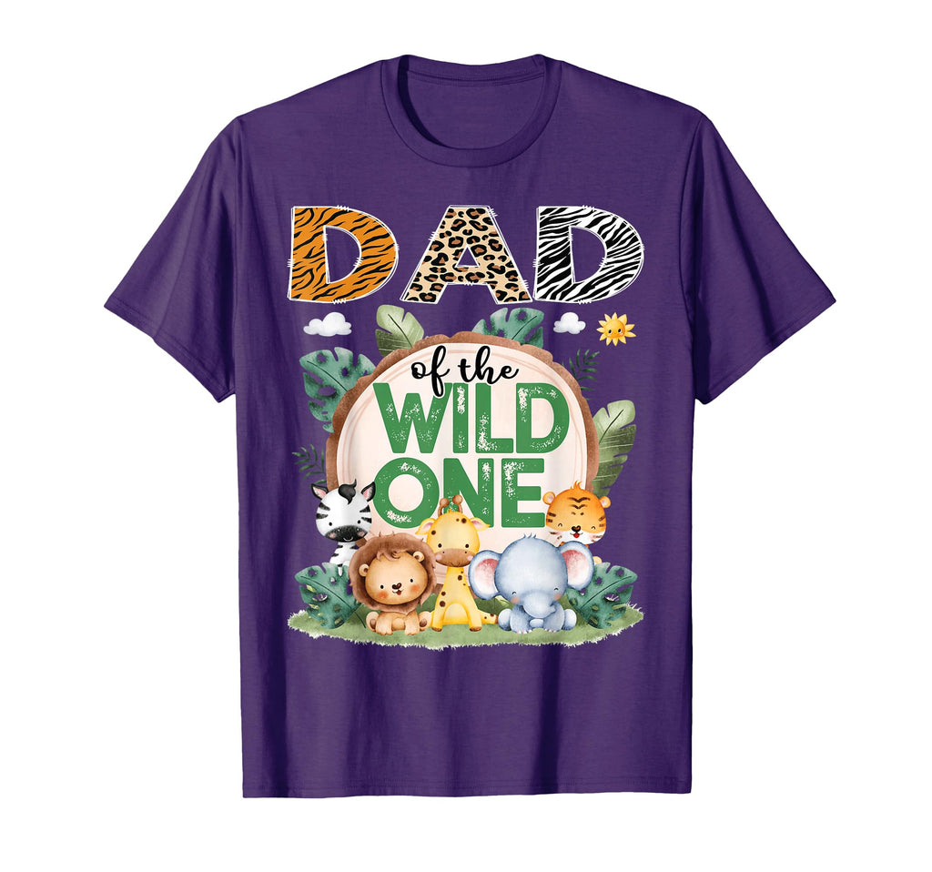 Dad Wild One Safari Jungle 1St T-Shirt - Minimalist Print for Adults - T-Shirt, Sweatshirt, Hoodie