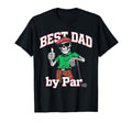 Best Dad Par Funny Skeleton Golfer T-Shirt - Minimalist Print Men Women - T-Shirt, Sweatshirt, Hoodie