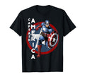 Marvel Avengers Captain America T-Shirt - Graphic Print for Adults - T-Shirt, Sweatshirt, Hoodie