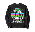 Proud Dad Prek School Graduate 2024 Sweatshirt - Graphic Print for Adults - T-Shirt, Sweatshirt, Hoodie