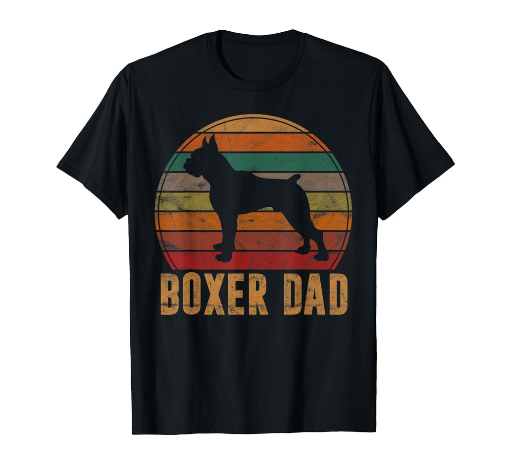 Boxer Dad Gift Dog Owner Pet Boxer Father T-Shirt - Minimalist Print Unisex - T-Shirt, Sweatshirt, Hoodie