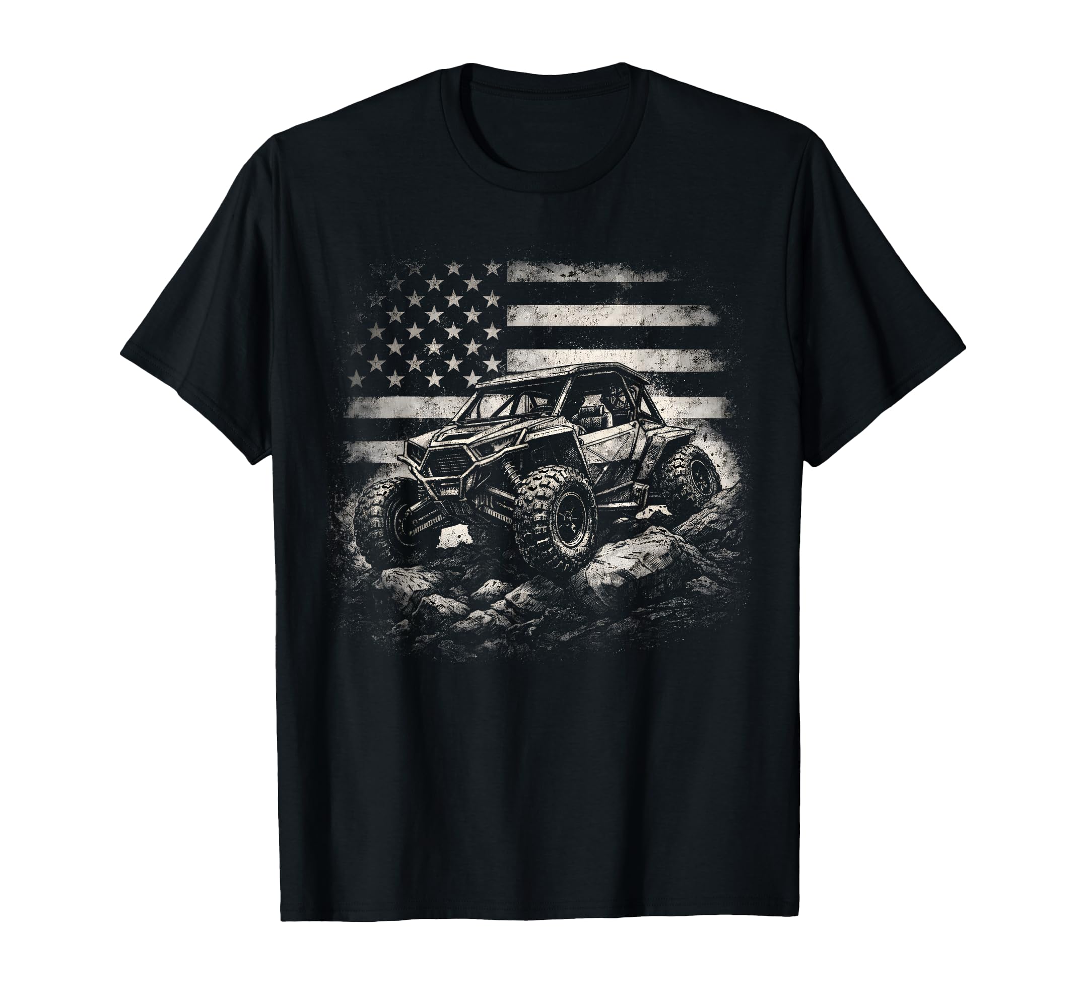 Patriotic Utv Sxs Side Side Usa T-Shirt - Novelty Apparel for Adults - T-Shirt, Sweatshirt, Hoodie
