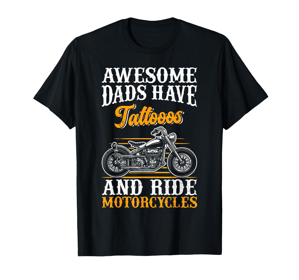 Awesome Dad Beard Tattoos And T-Shirt - Streetwear Style Men Women - T-Shirt, Sweatshirt, Hoodie