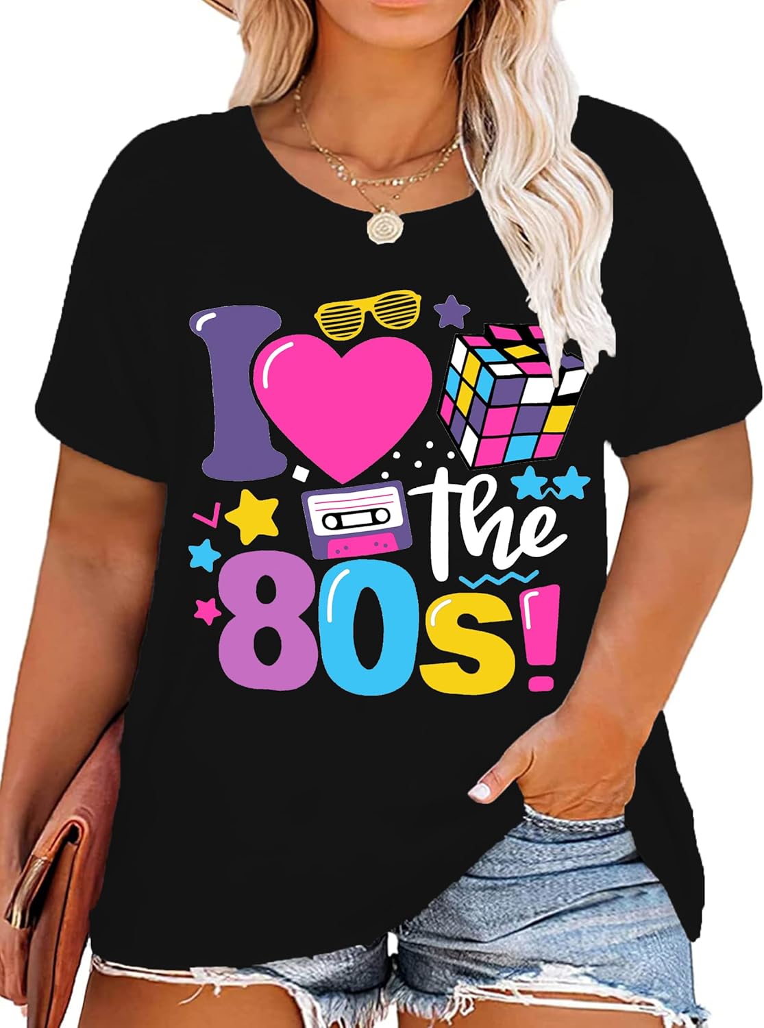 80s Baby 90s Made Me Women Plus Size Outfits Retro - Adult & Kids T-Shirts, Sweatshirts & Hoodies apparel design preview 1